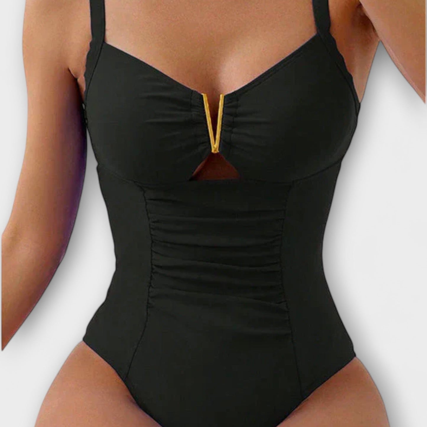 Cinzia - V-neck swimsuit