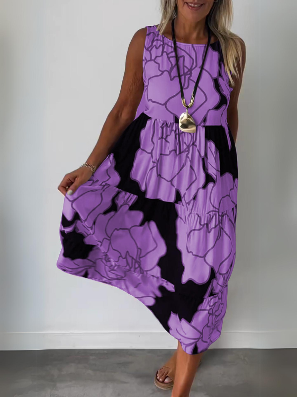 Gwendolyn | Elegant sleeveless maxi dress