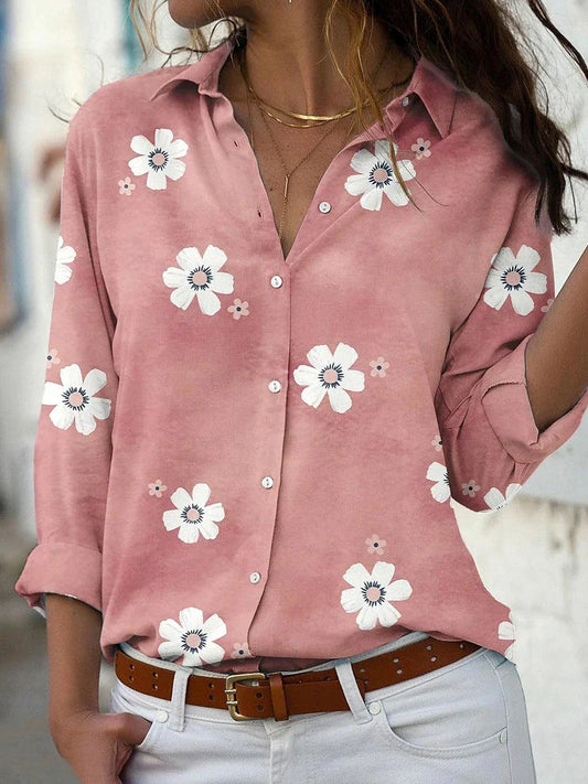 Darya | Blouse with floral print