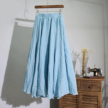 Ines | Summer maxi skirt with playful elegance