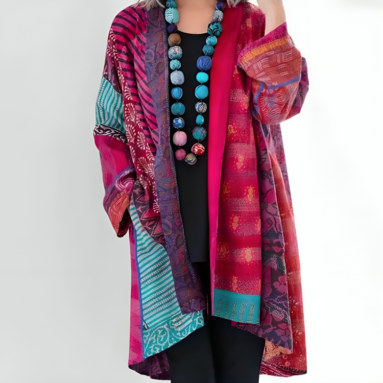 Kathleen | Colorful and Breezy Women's Cardigan