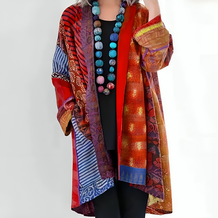 Kathleen | Colorful and Breezy Women's Cardigan