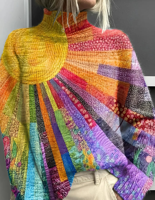 Lilibeth | Colorful turtleneck