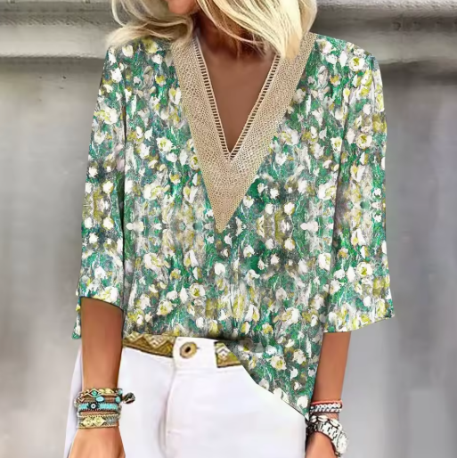 Nica | Elegant blouse with floral print