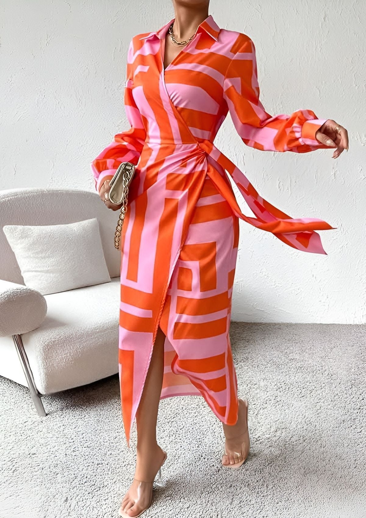 Ivy | Elegant wrap dress