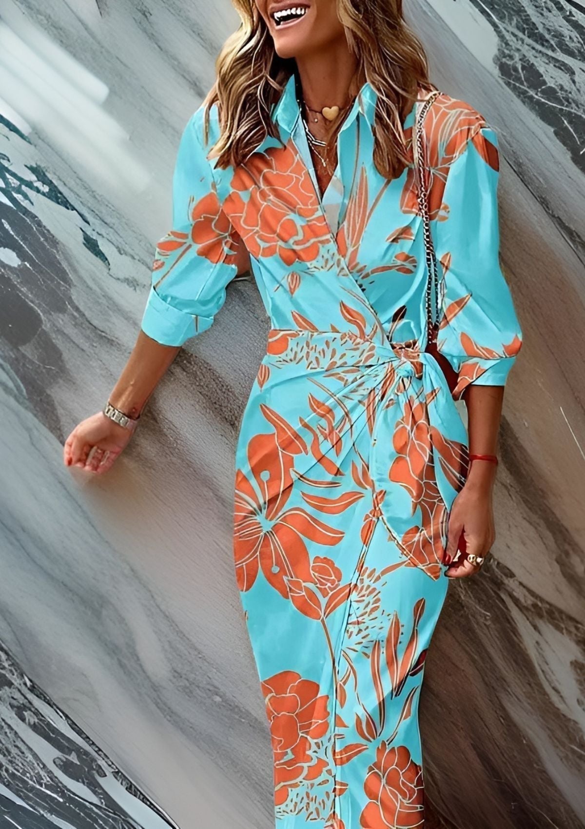 Ivy | Elegant wrap dress