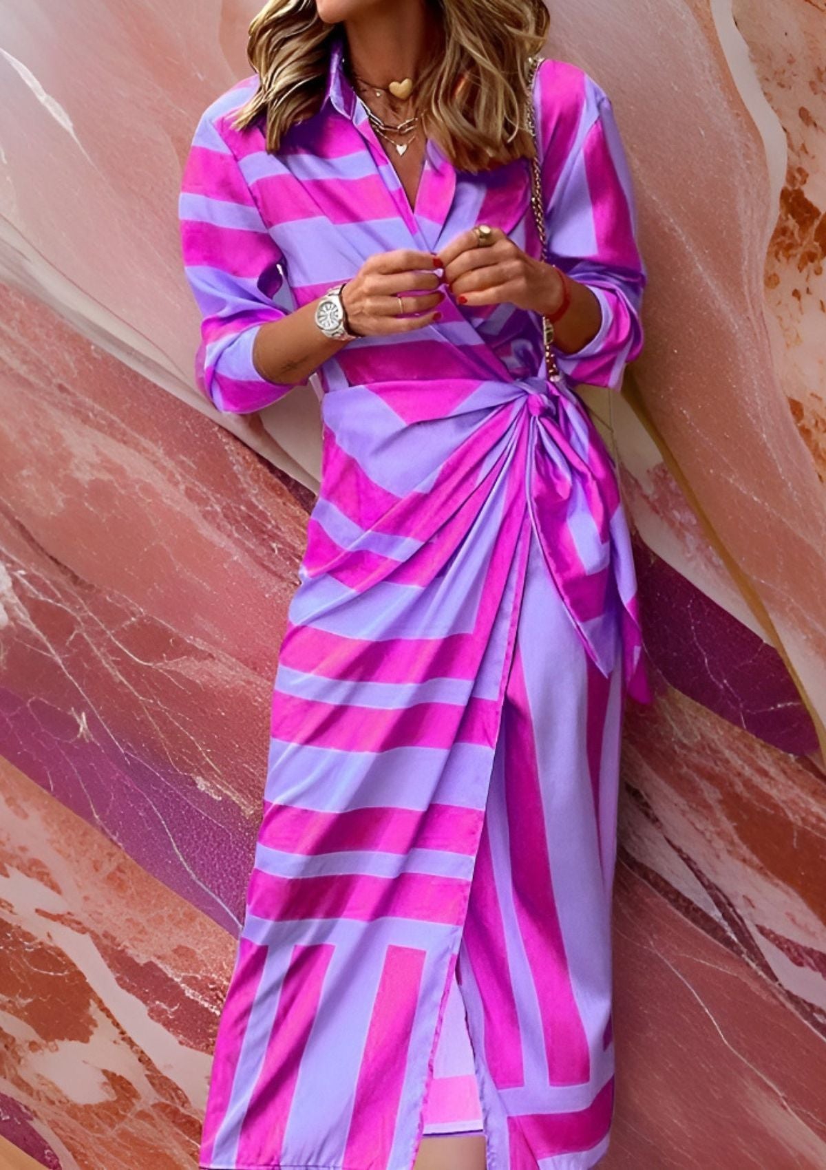 Ivy | Elegant wrap dress