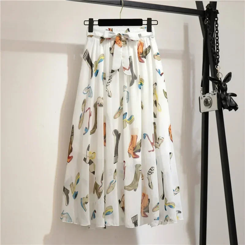 Aurelia | Midi skirt with playful elegance