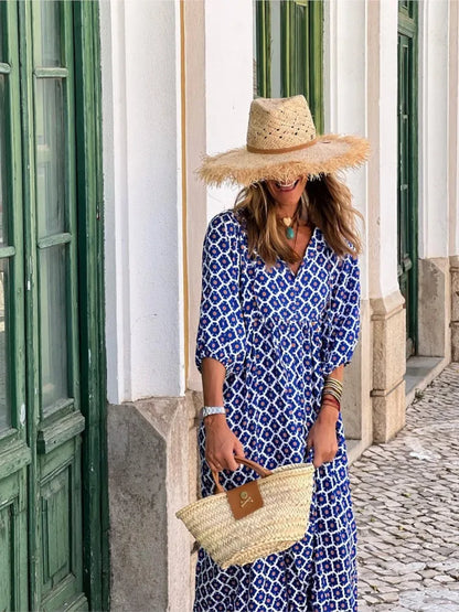 April | Boho maxi dress