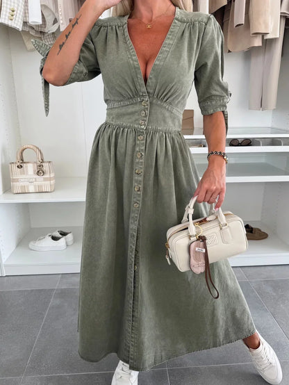 Jessie | Denim charm dress