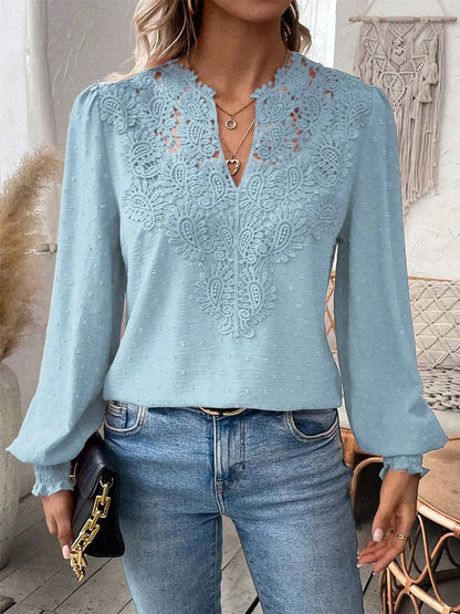 Charlene | Elegant blouse with graceful details