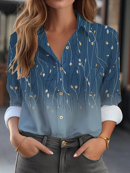 Regine | Elegant blouse with floral print