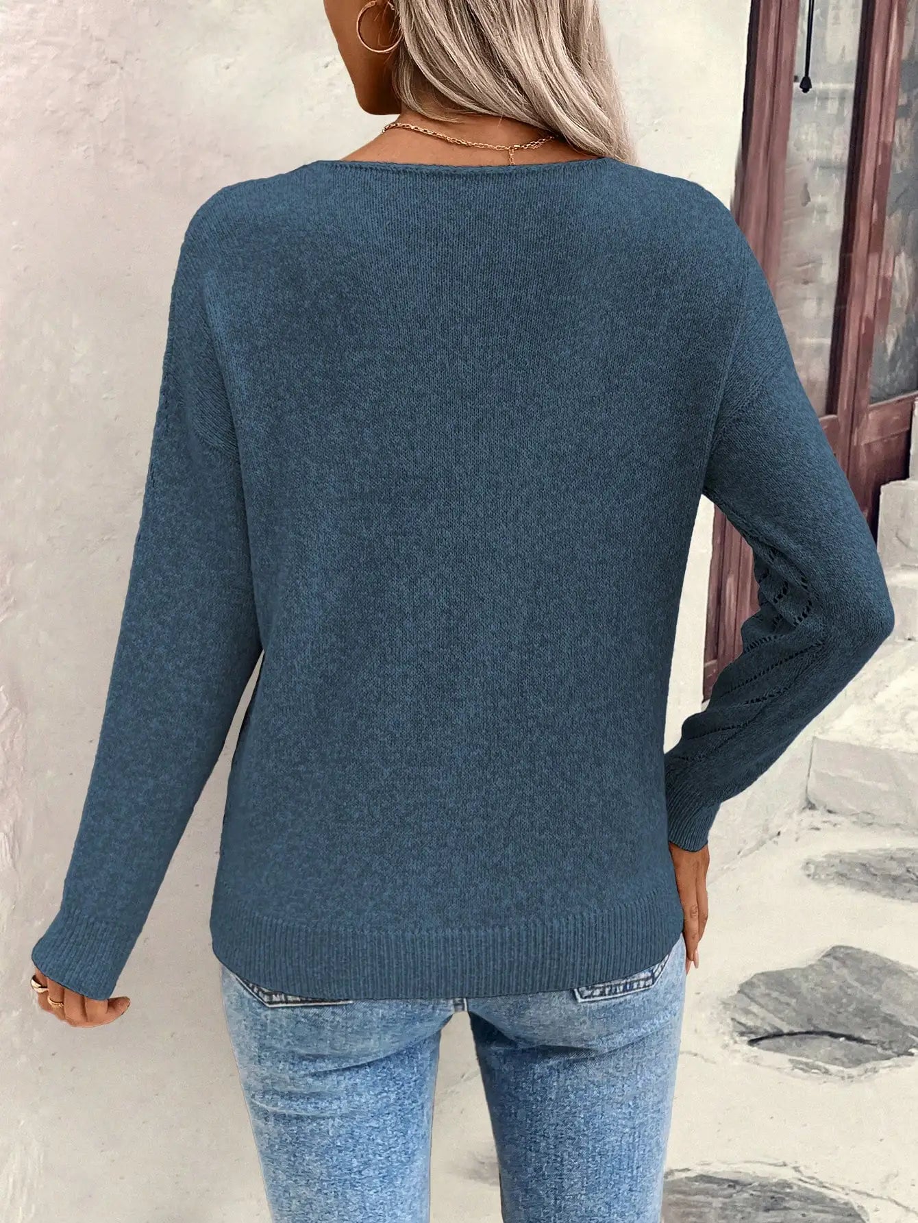 Blythe | Casual V-neck sweater