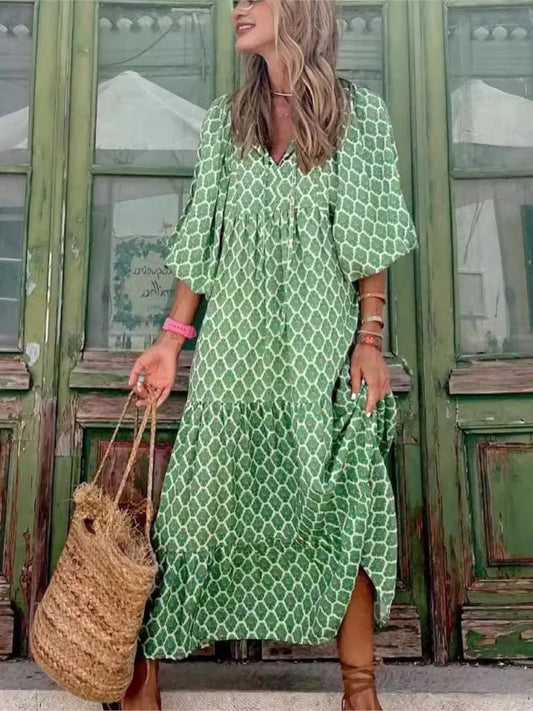 April | Boho maxi dress