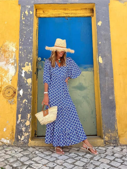 April | Boho maxi dress